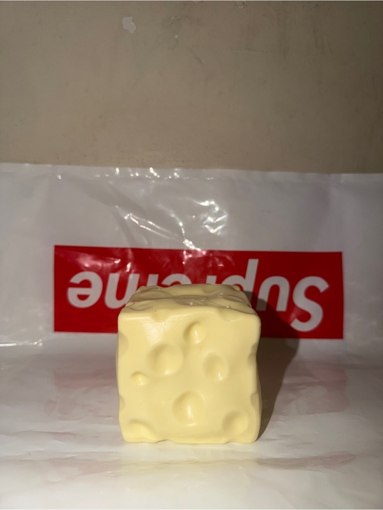 Cheese Other - Moldable Cheese Block Cube Squishy Stress Toy